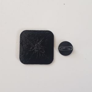 Jewelry | 315 Dont Panic Yellow Scale Pin | Poshmark